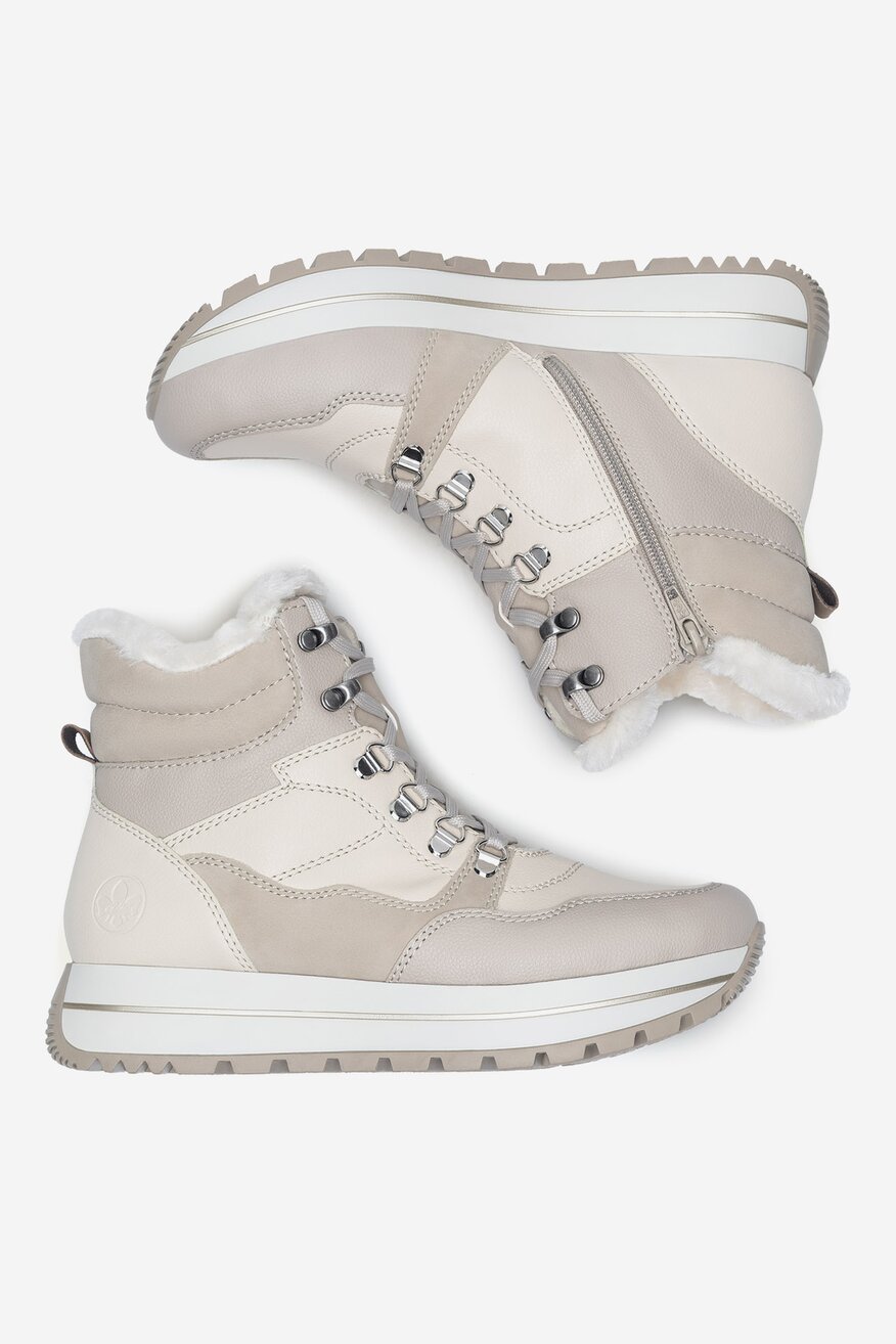 Trzewiki skórzane ocieplane