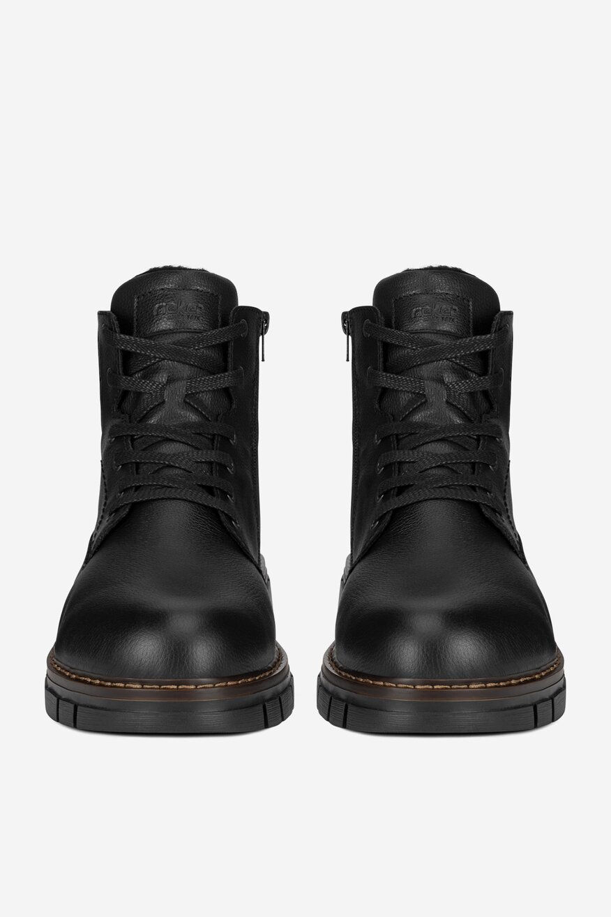 Trzewiki skórzane ocieplane