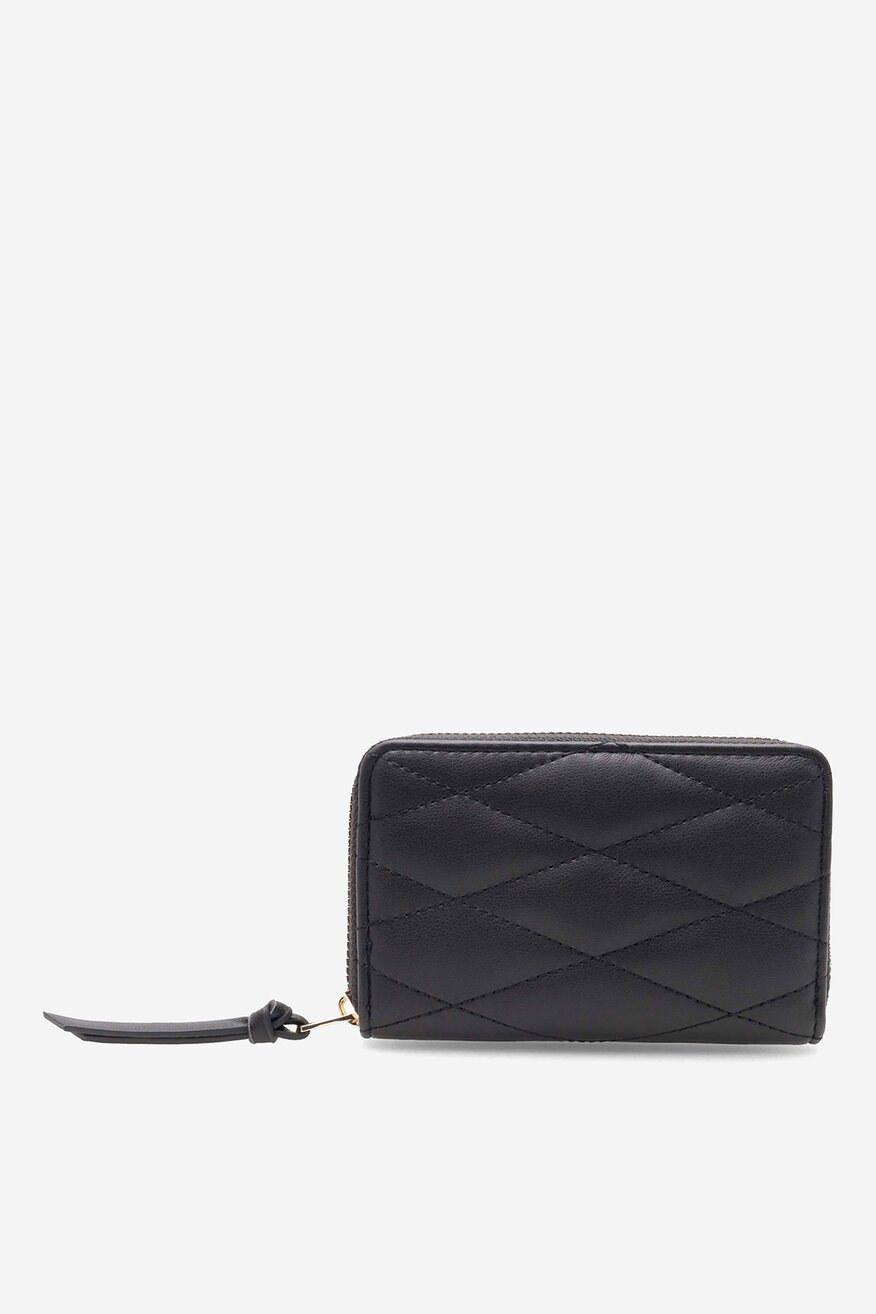 Duży portfel damski pikowany