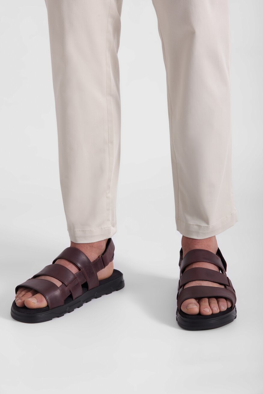 Badura - Sandały skórzane