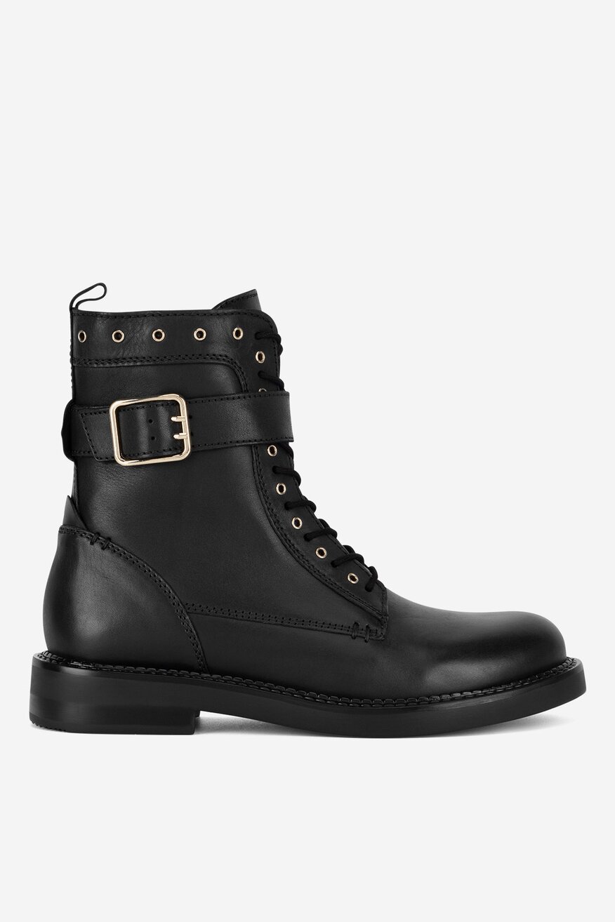 Trzewiki skórzane ocieplane