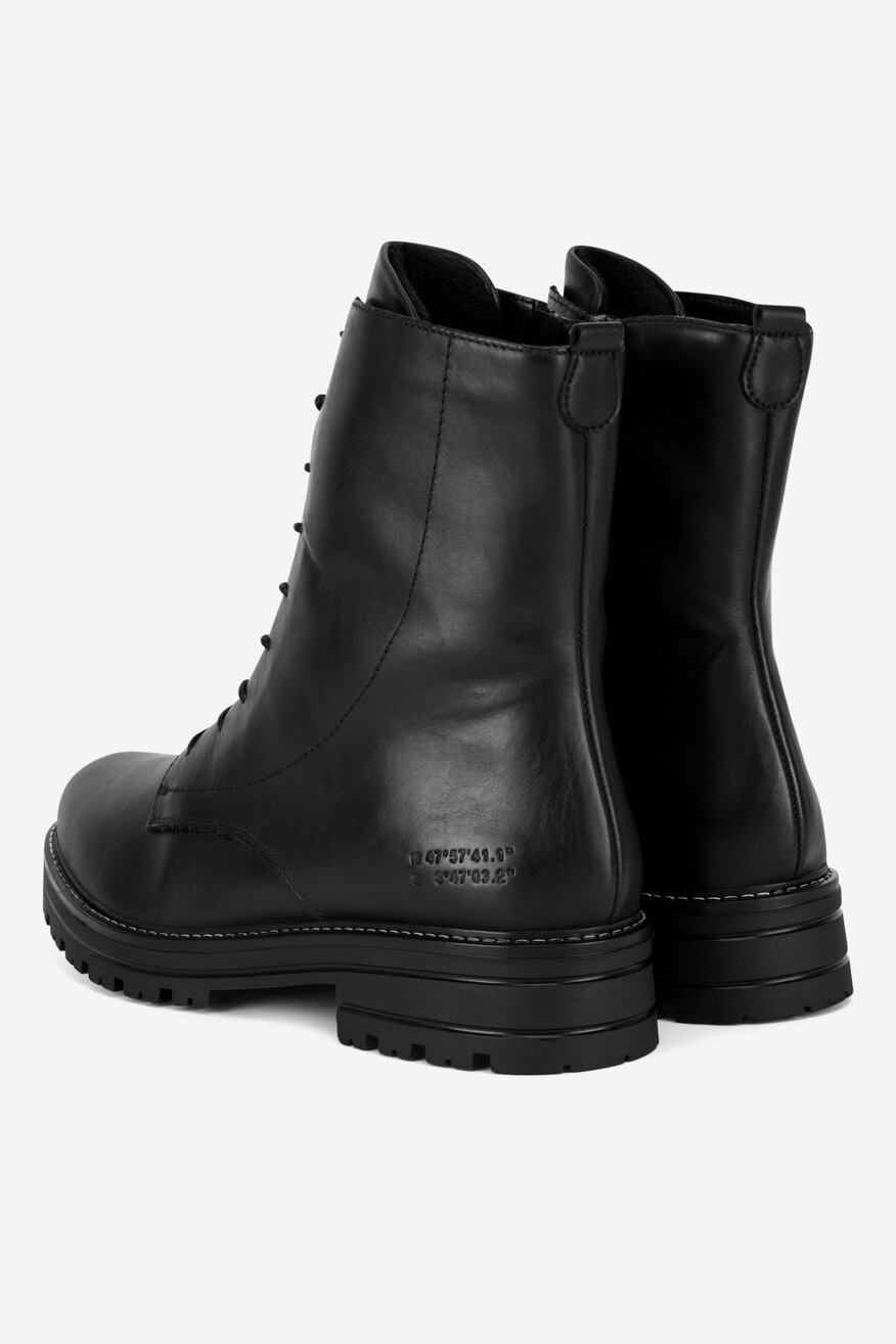 Trzewiki skórzane ocieplane