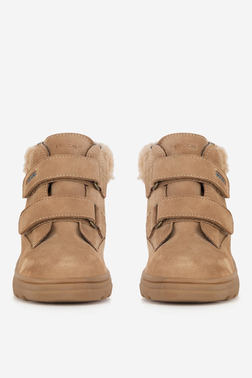Trzewiki skórzane ocieplane