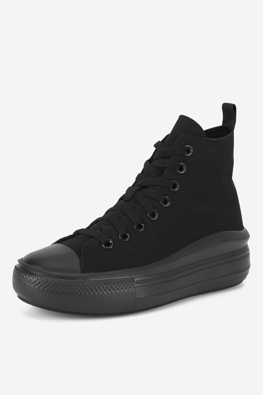 Trampki wysokie na platformie