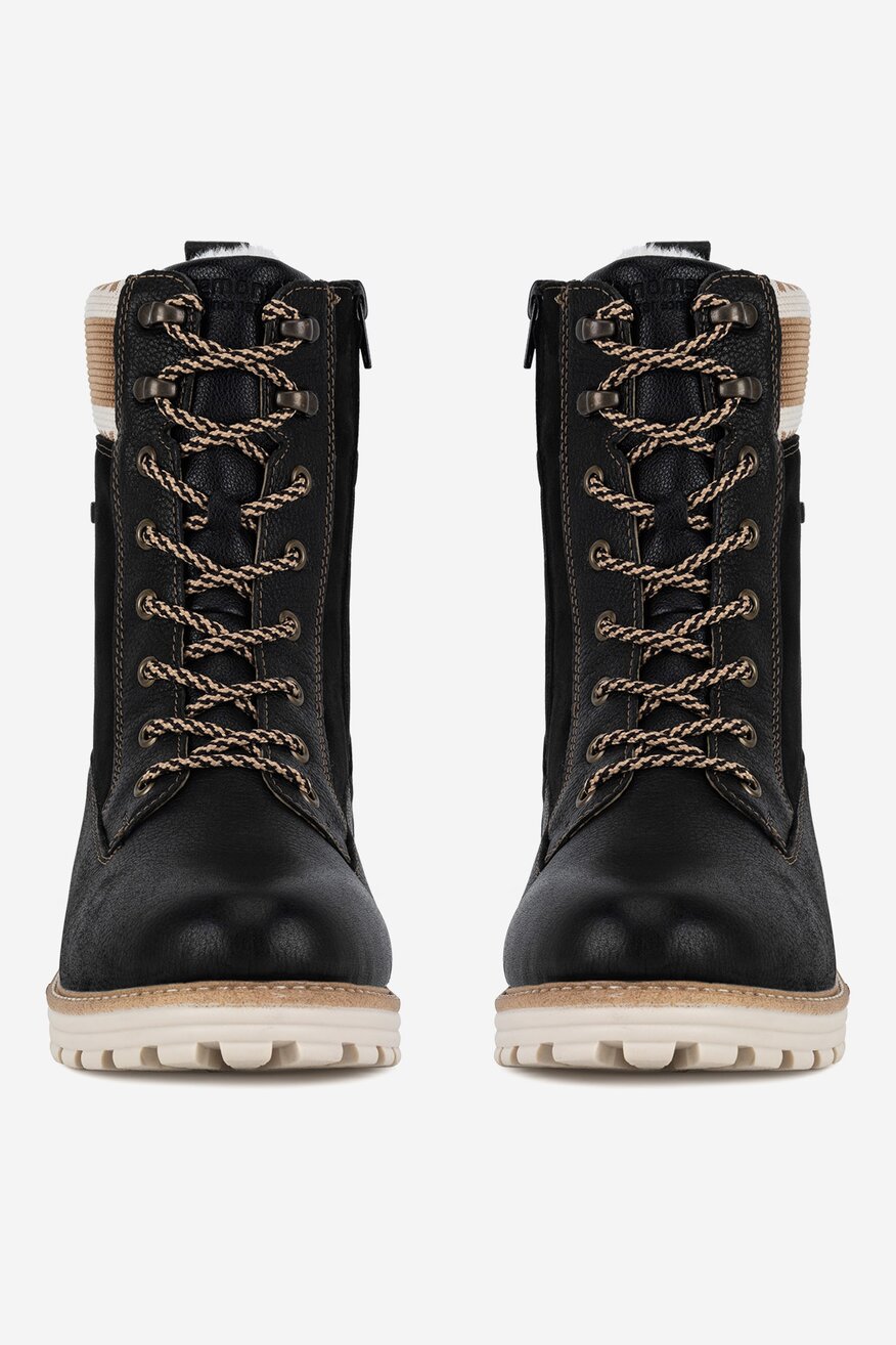 Trzewiki skórzane ocieplane