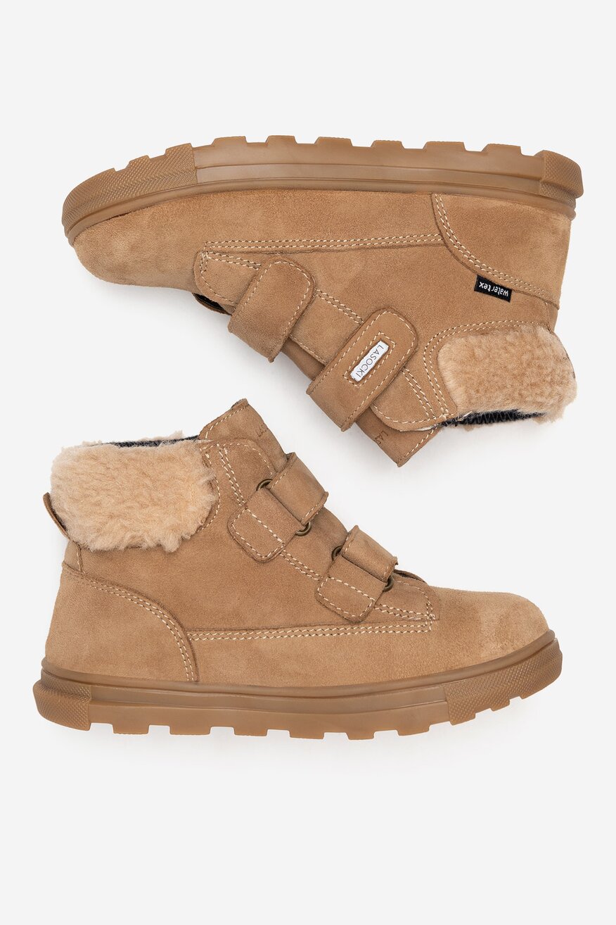Trzewiki skórzane ocieplane
