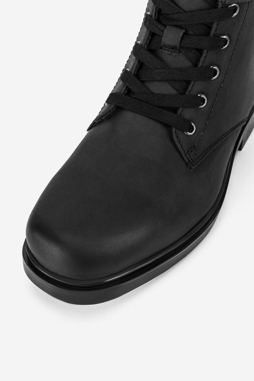 Trzewiki skórzane ocieplane