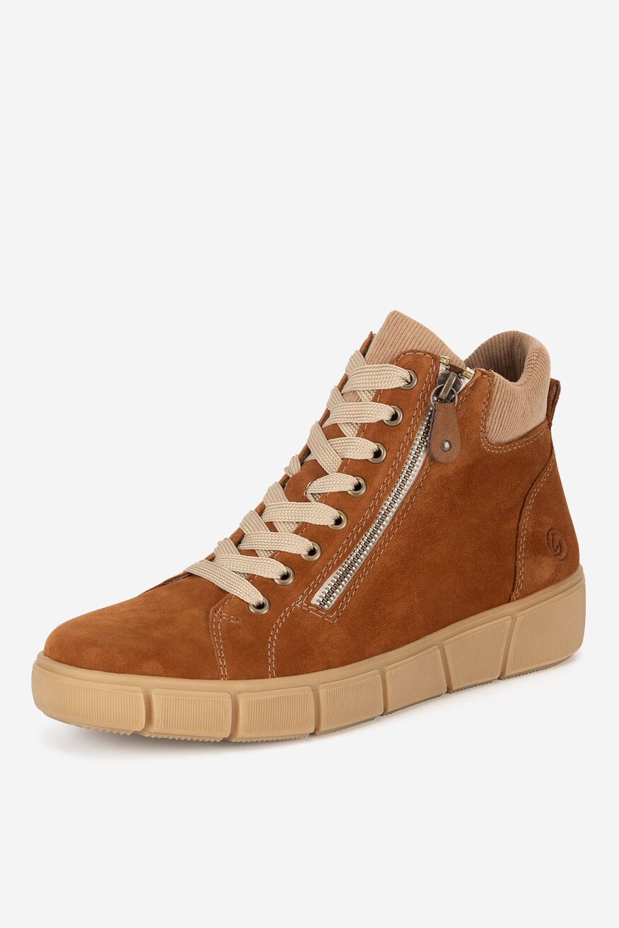 Trzewiki skórzane ocieplane