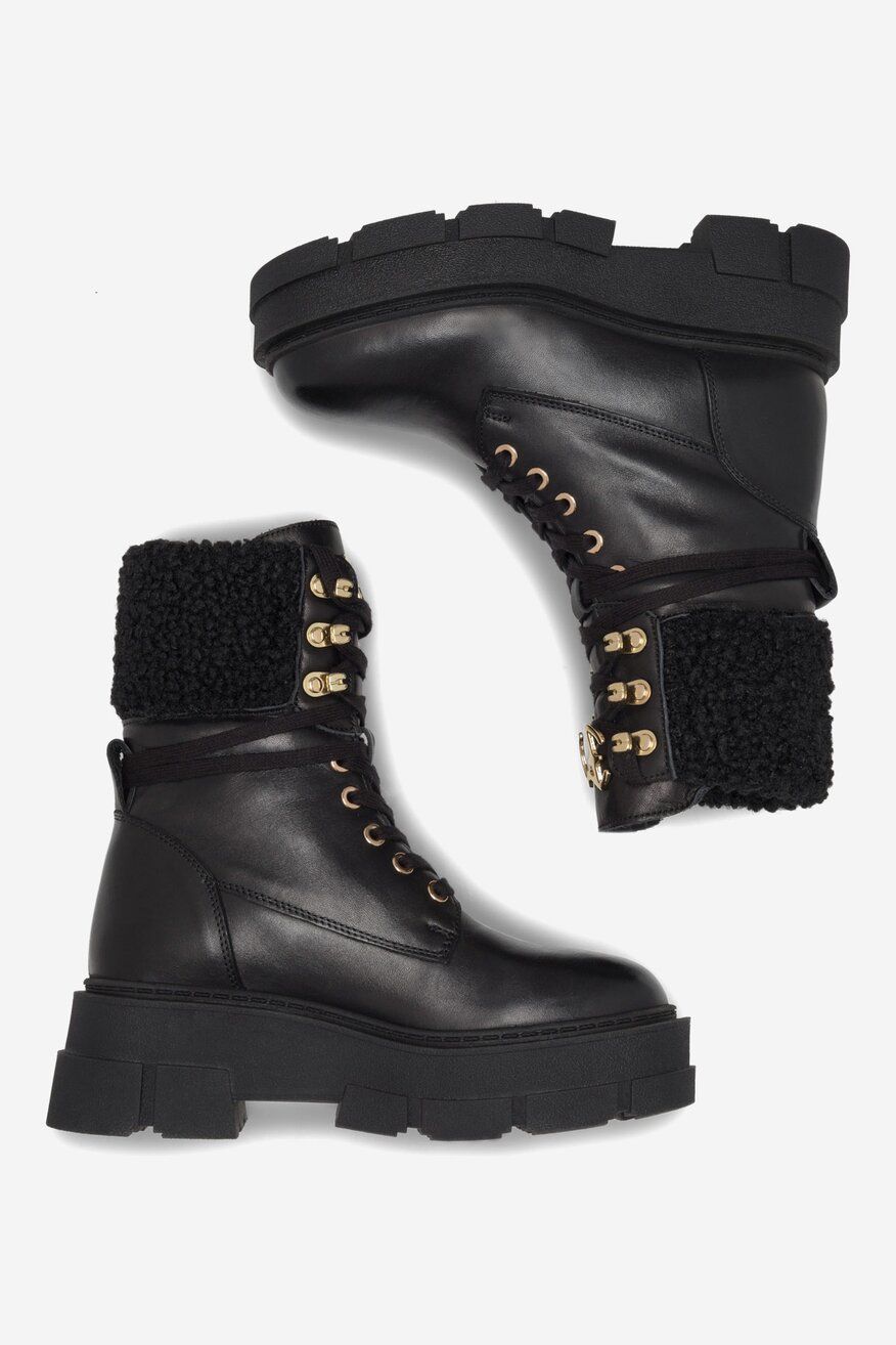 Trzewiki skórzane ocieplane