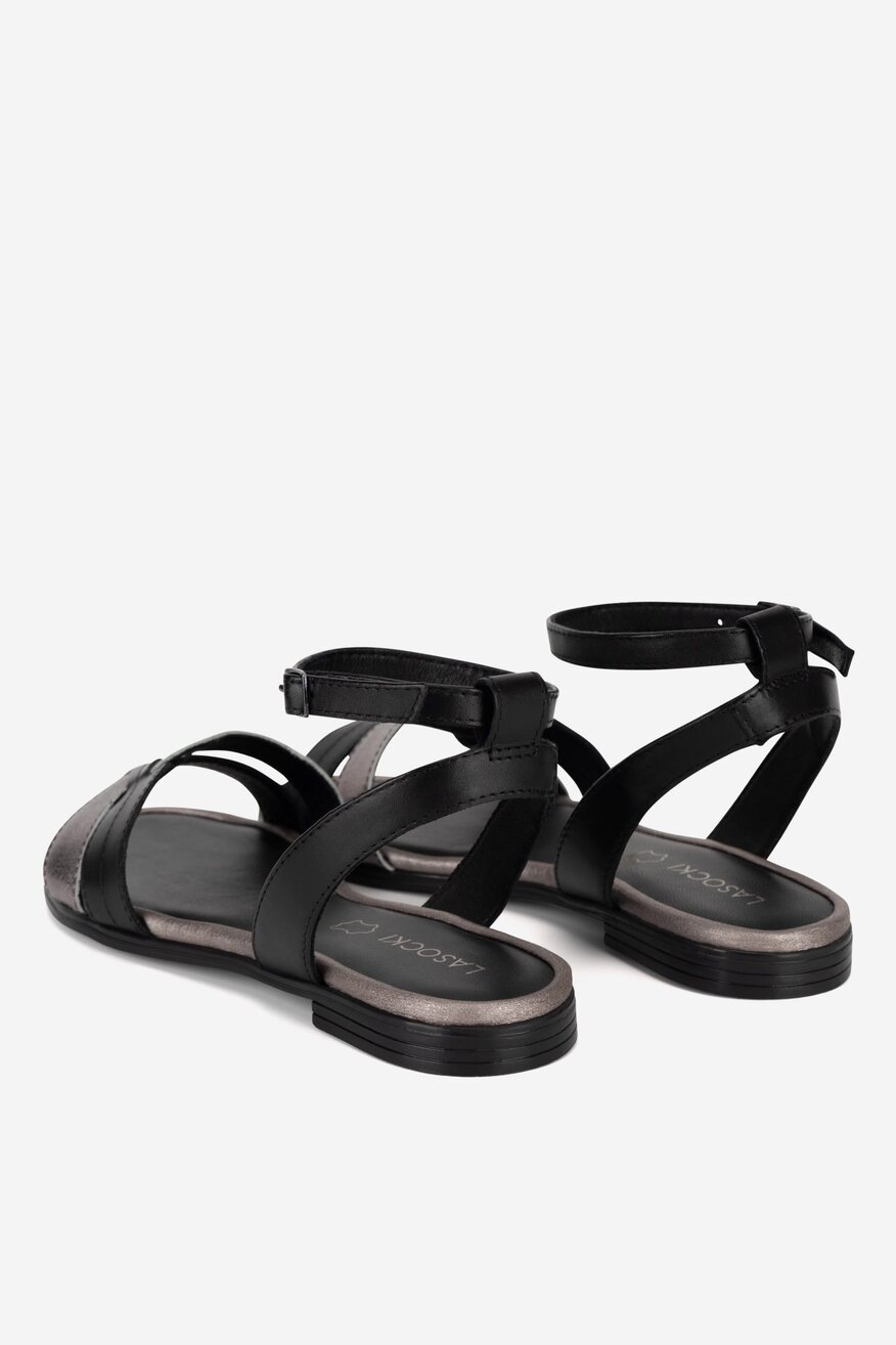 Sandały skórzane