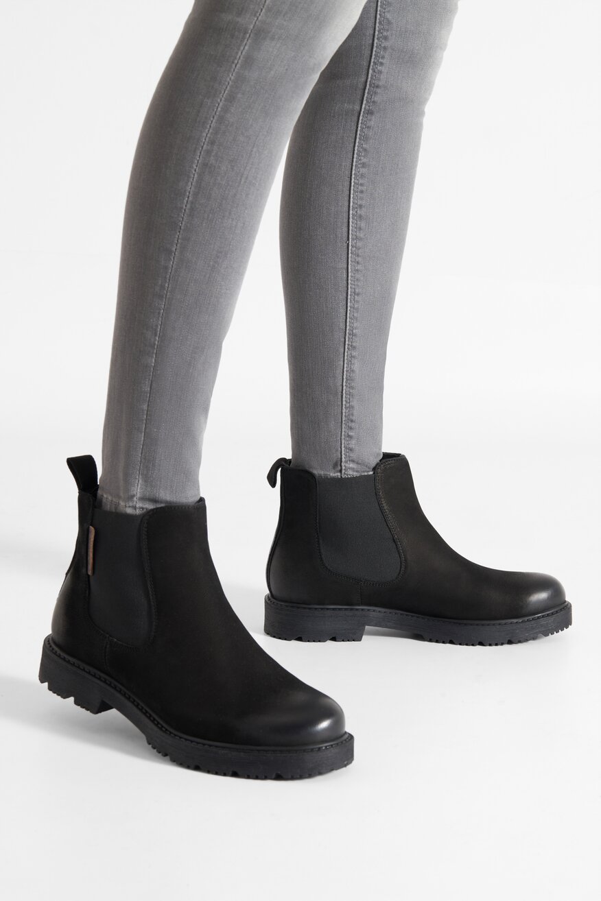 Sztyblety skórzane ocieplane