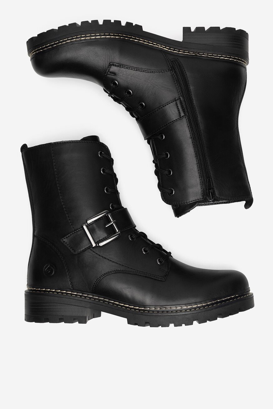 Trzewiki skórzane ocieplane