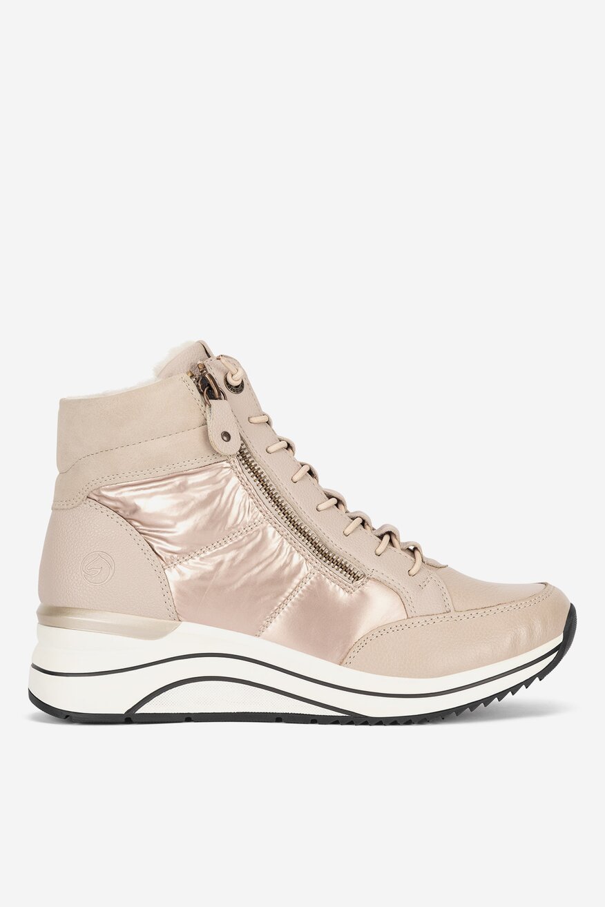 Trzewiki skórzane ocieplane