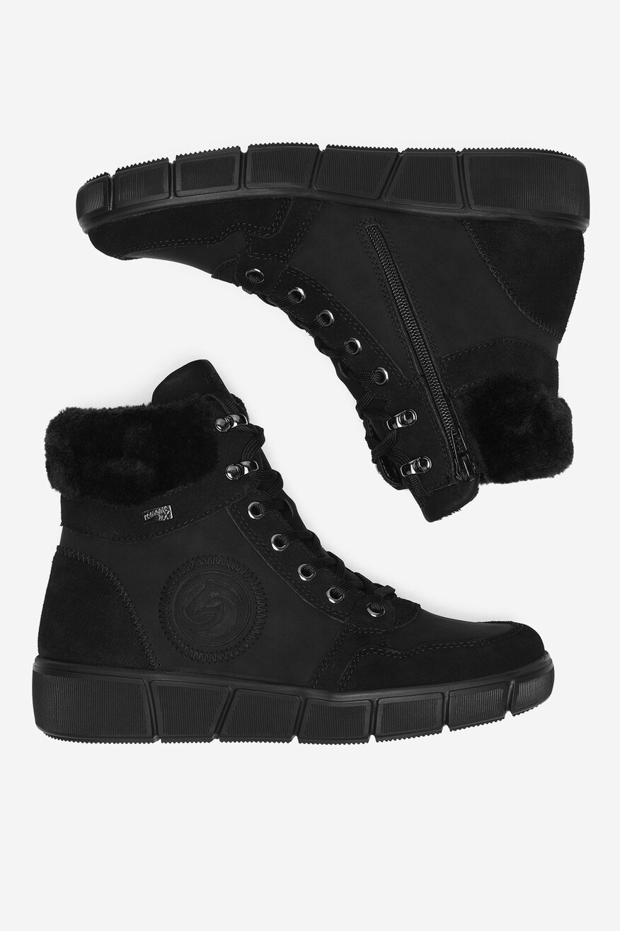 Trzewiki skórzane ocieplane