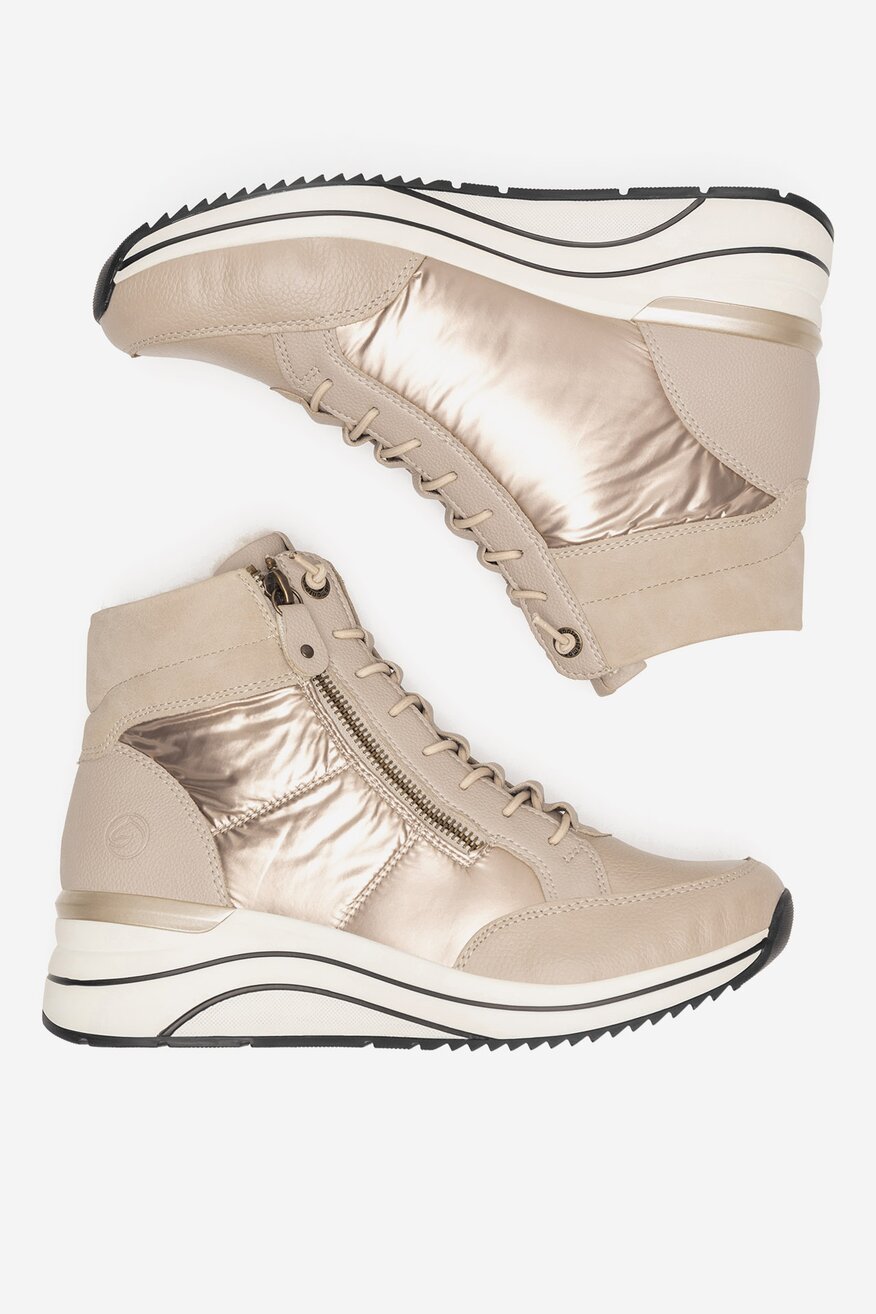 Trzewiki skórzane ocieplane