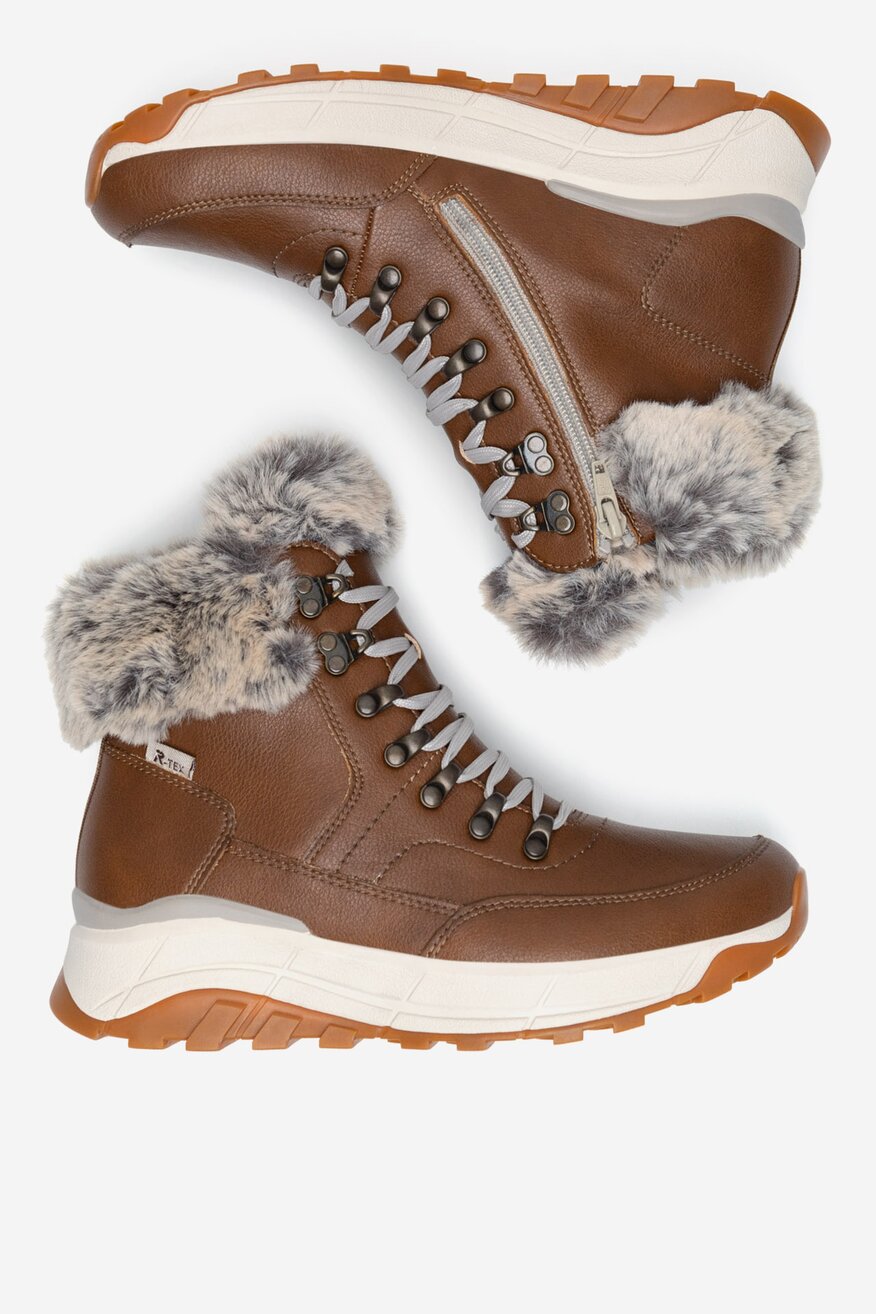 Trzewiki skórzane ocieplane