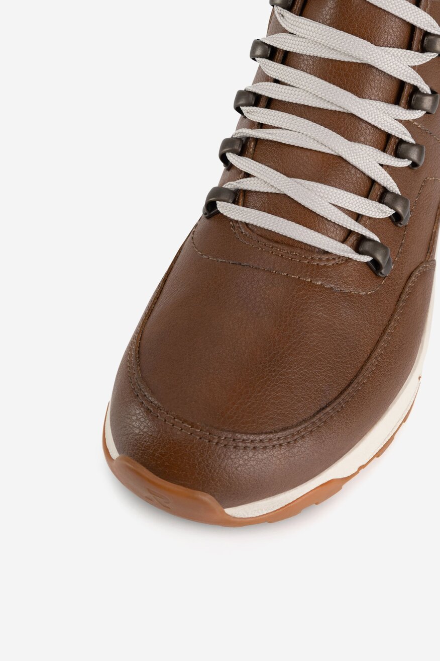 Trzewiki skórzane ocieplane