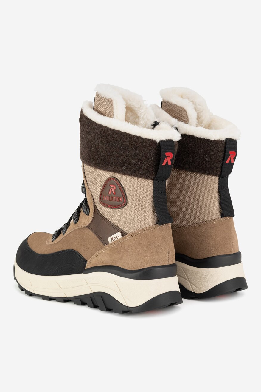 Trzewiki skórzane ocieplane