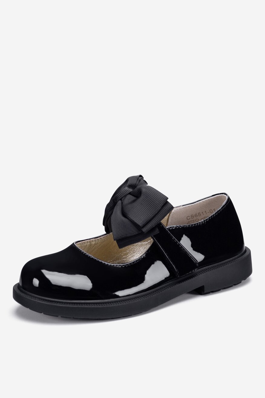 Półbuty lakierowane