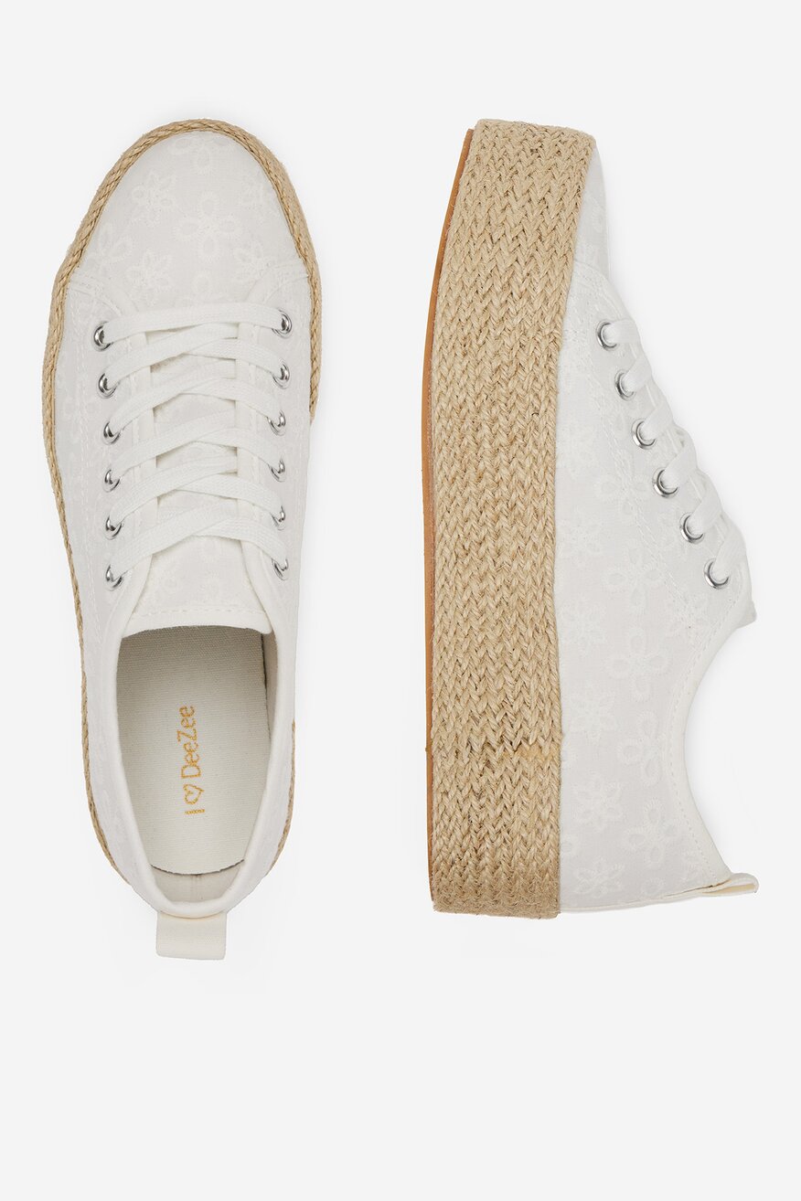 Espadryle sznurowane