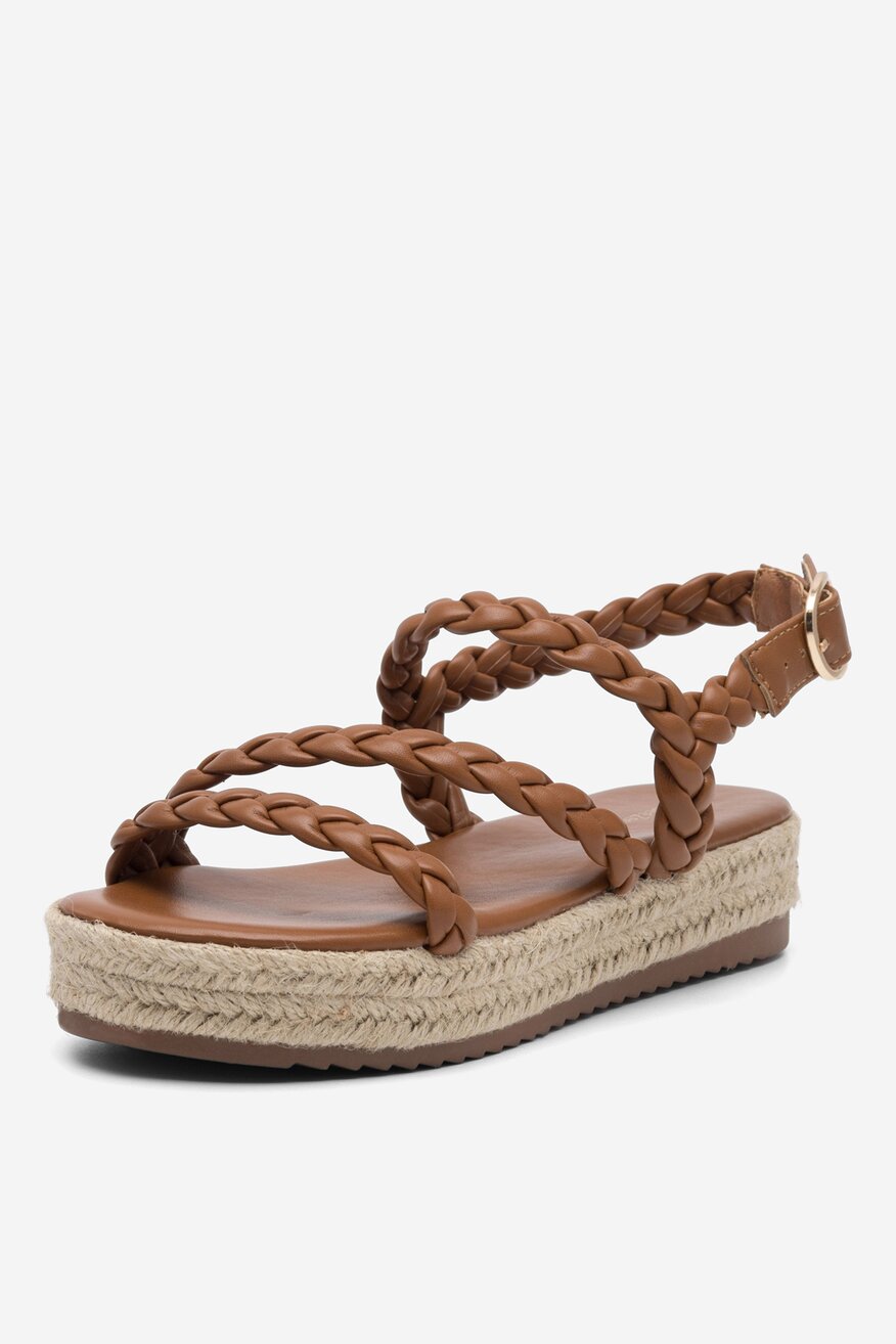 Sandały brązowe