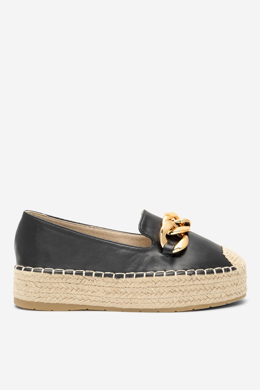 Espadryle na platformie