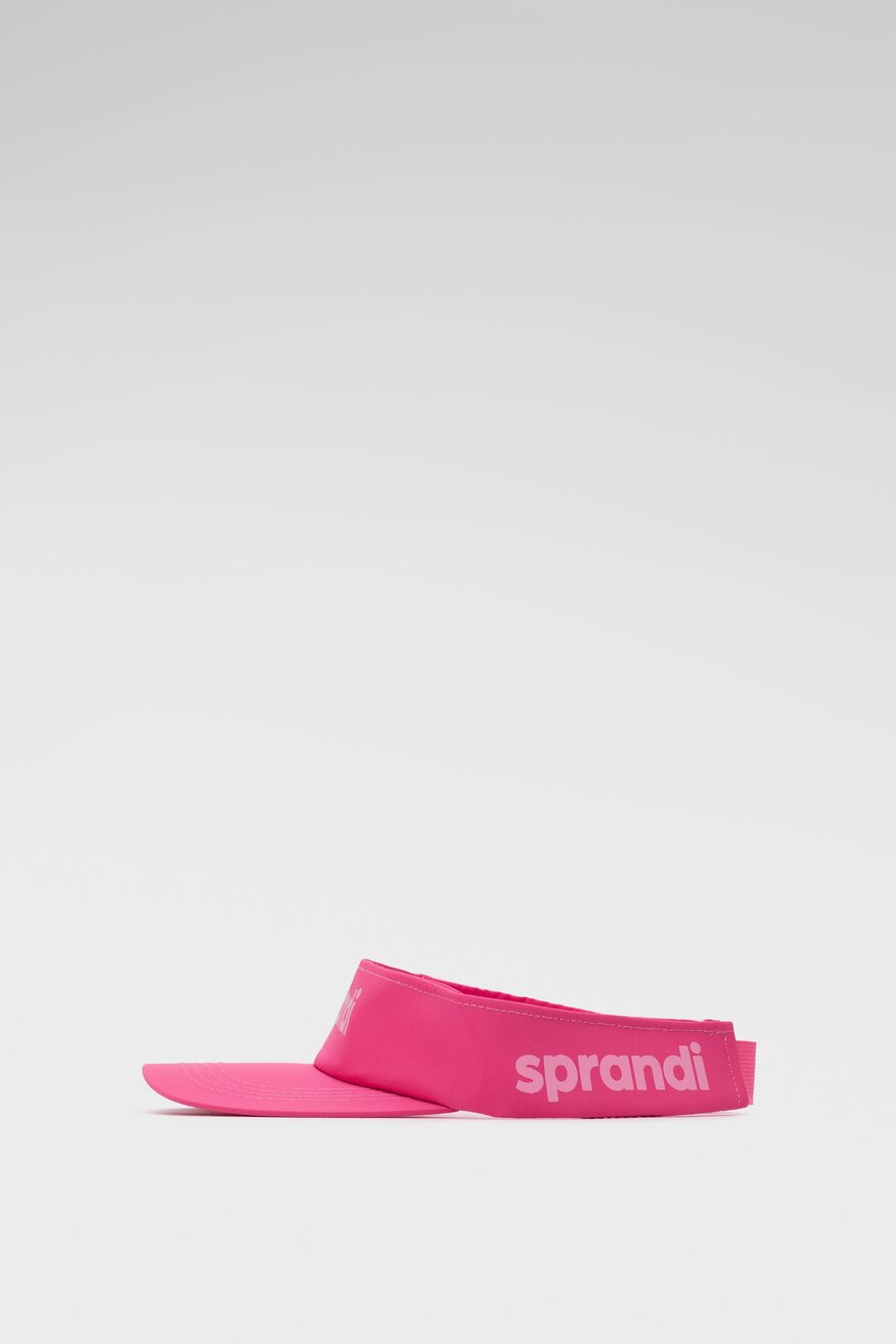 Czapka z daszkiem różowa