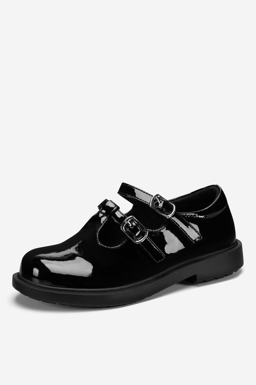 Półbuty lakierowane