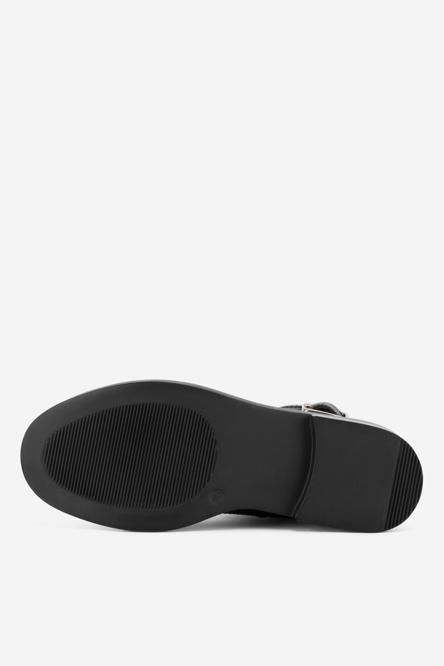 Trzewiki skórzane ocieplane