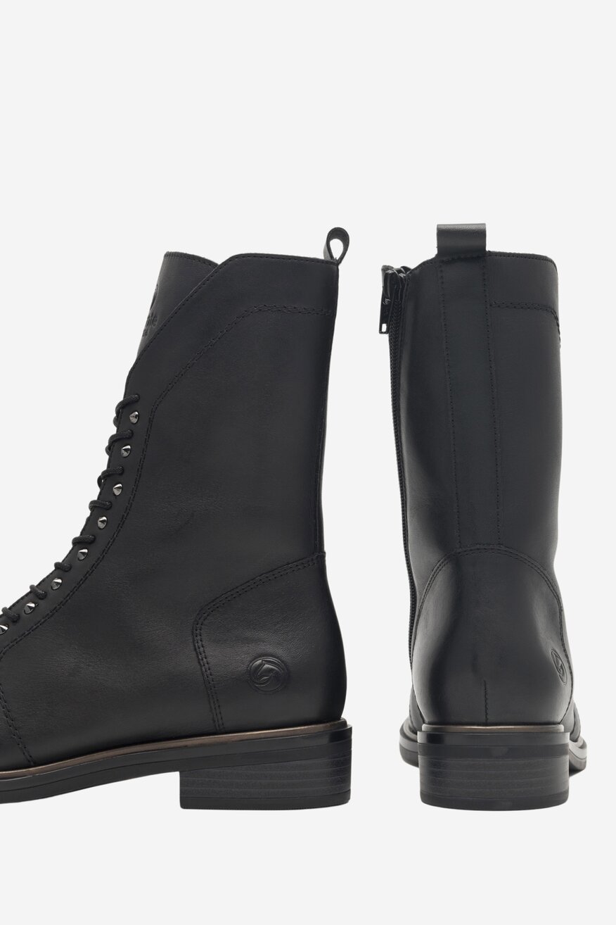 Trzewiki skórzane ocieplane