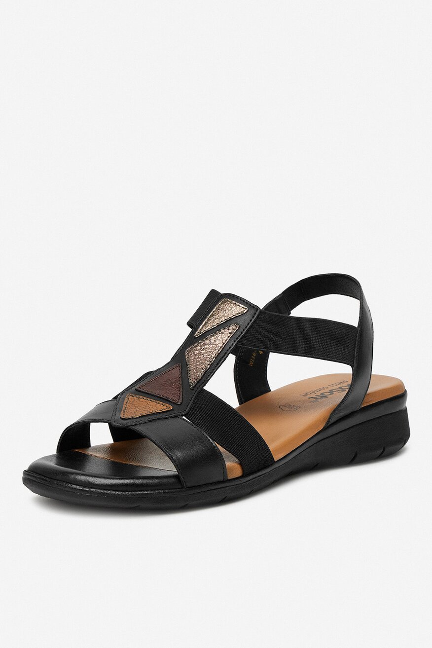 Skórzane sandały