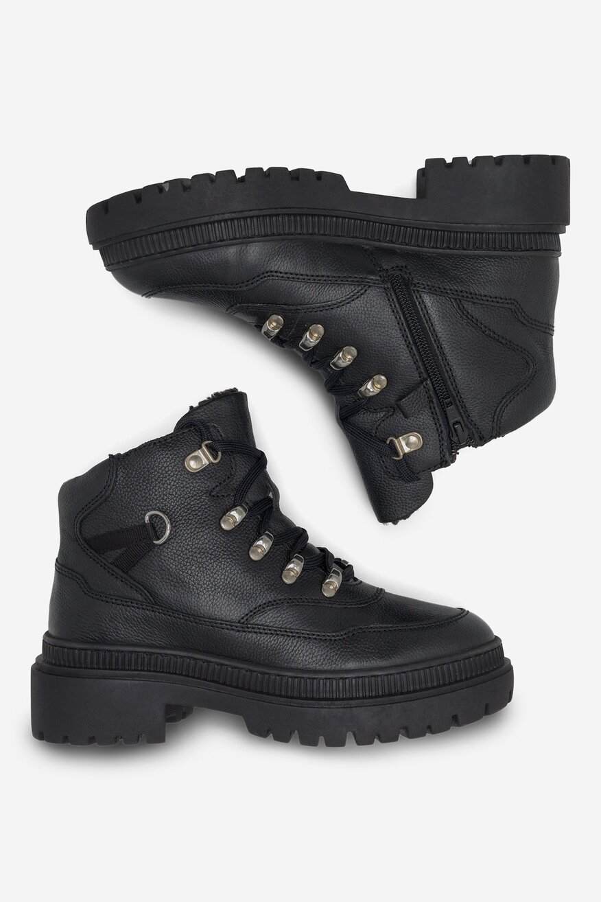 Trzewiki skórzane ocieplane