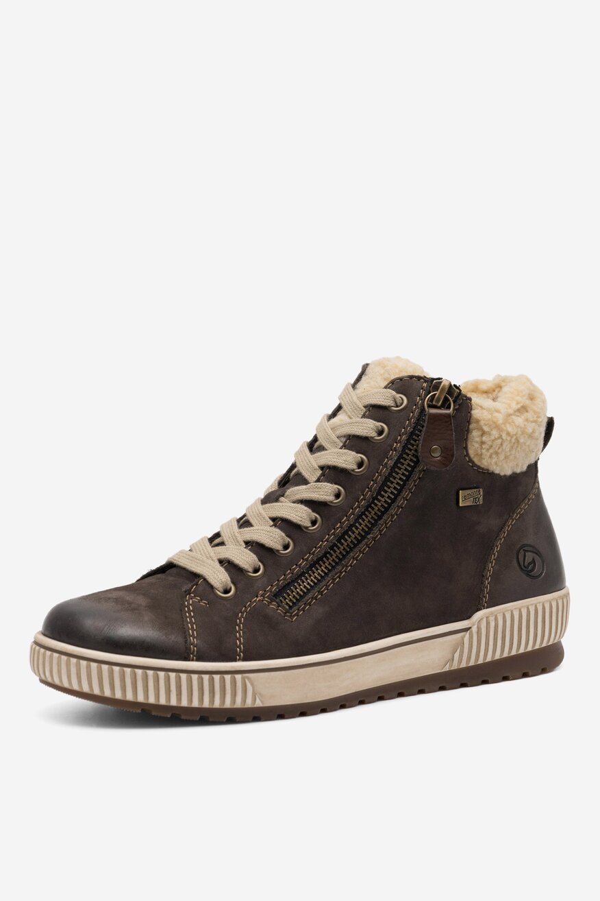 Trzewiki skórzane ocieplane