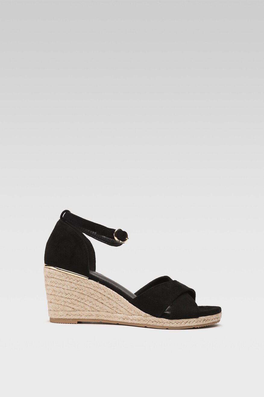 Espadryle na koturnie