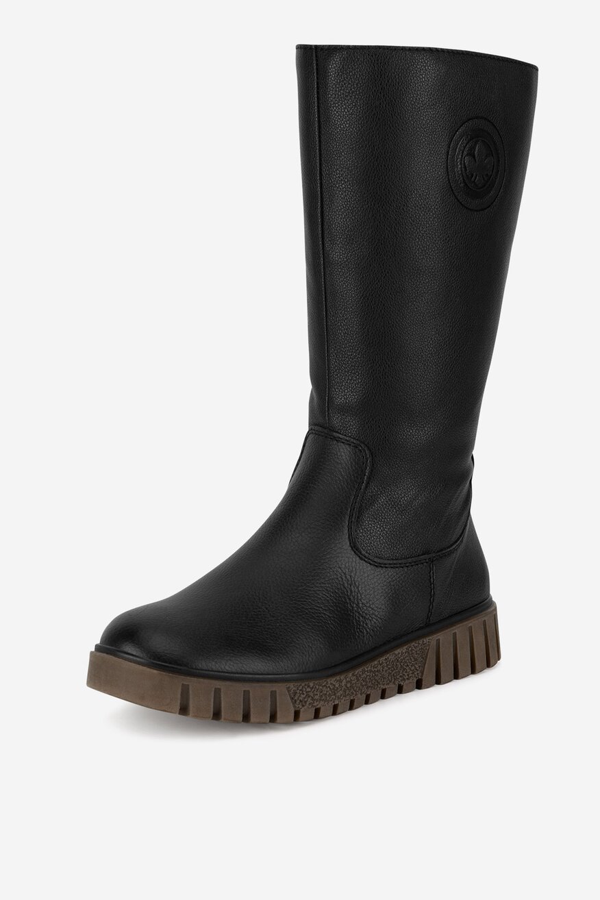 Kozaki skórzane ocieplane