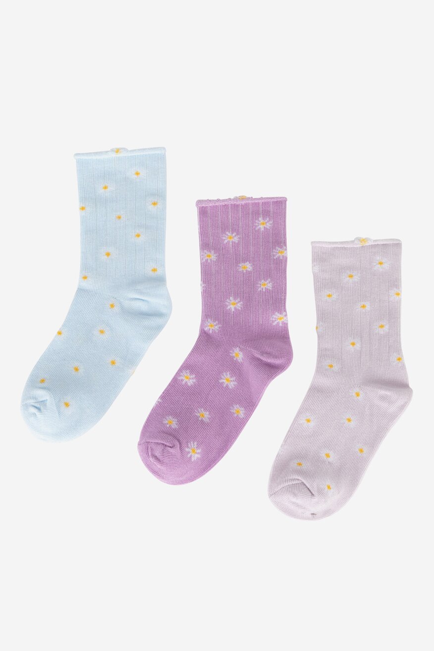 Skarpetki długie 3-pak