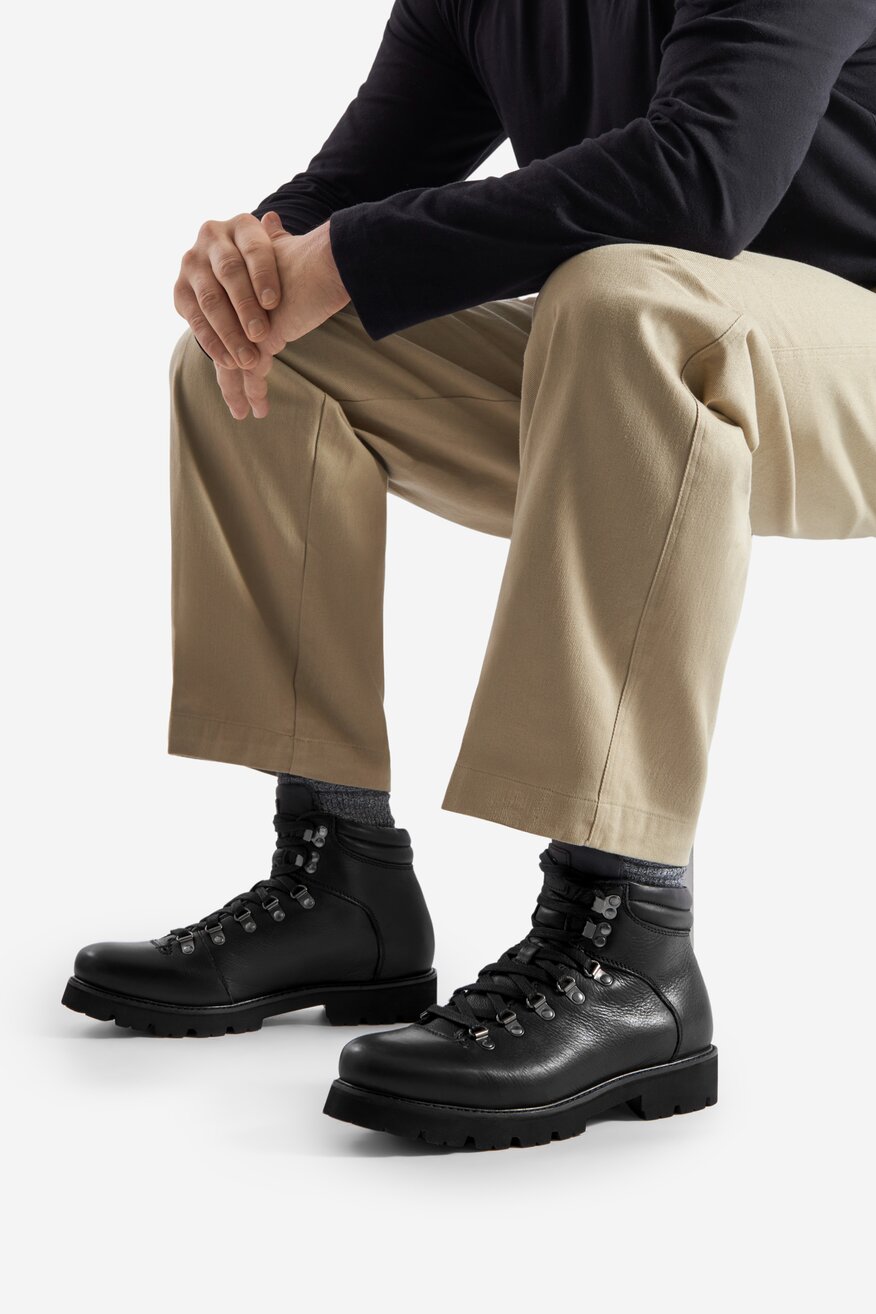 Trzewiki skórzane ocieplane