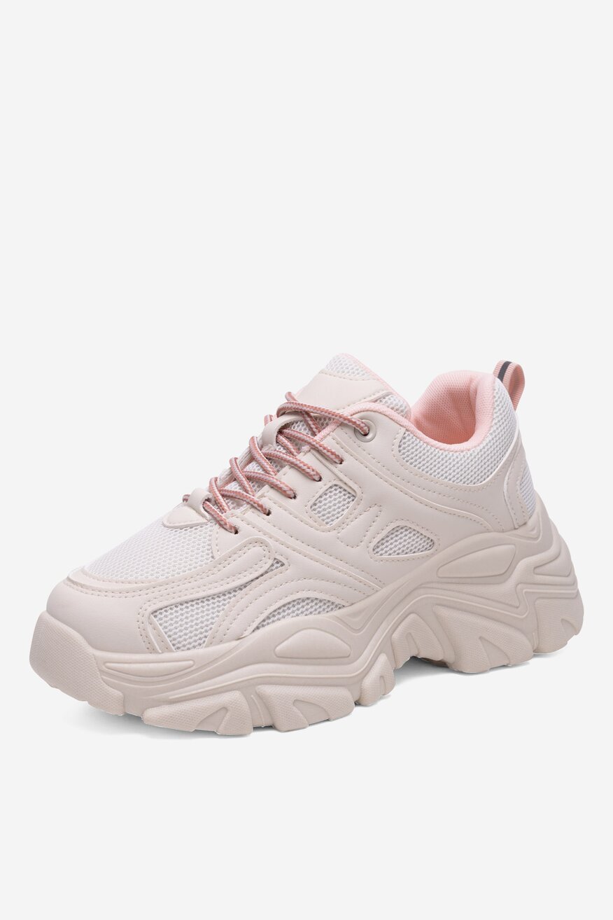 Sneakersy na grubej podeszwie