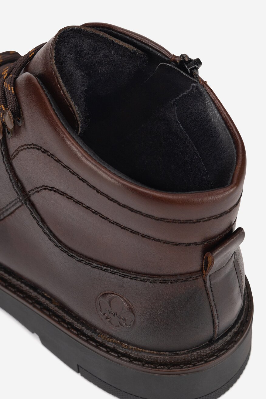 Trzewiki skórzane ocieplane