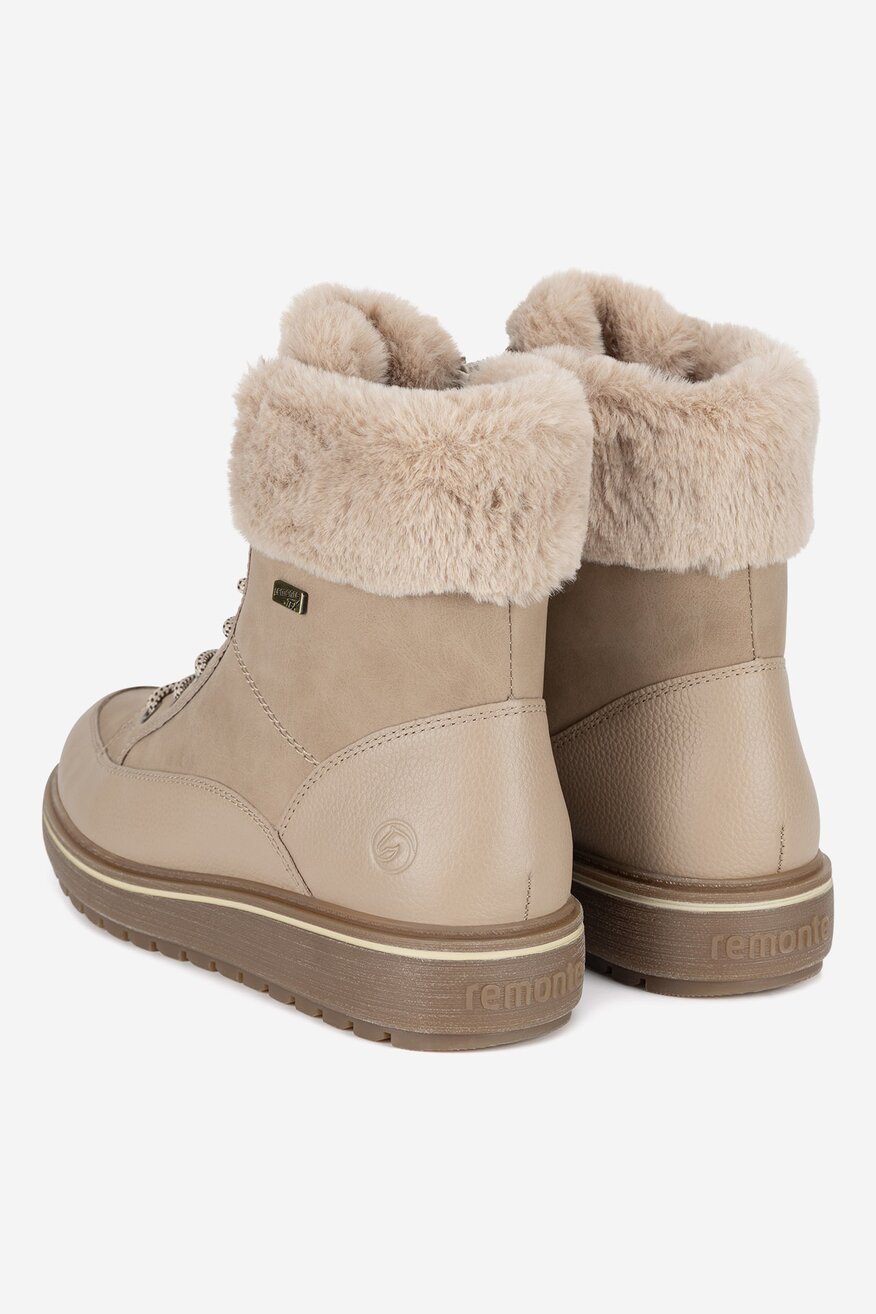 Trzewiki skórzane ocieplane