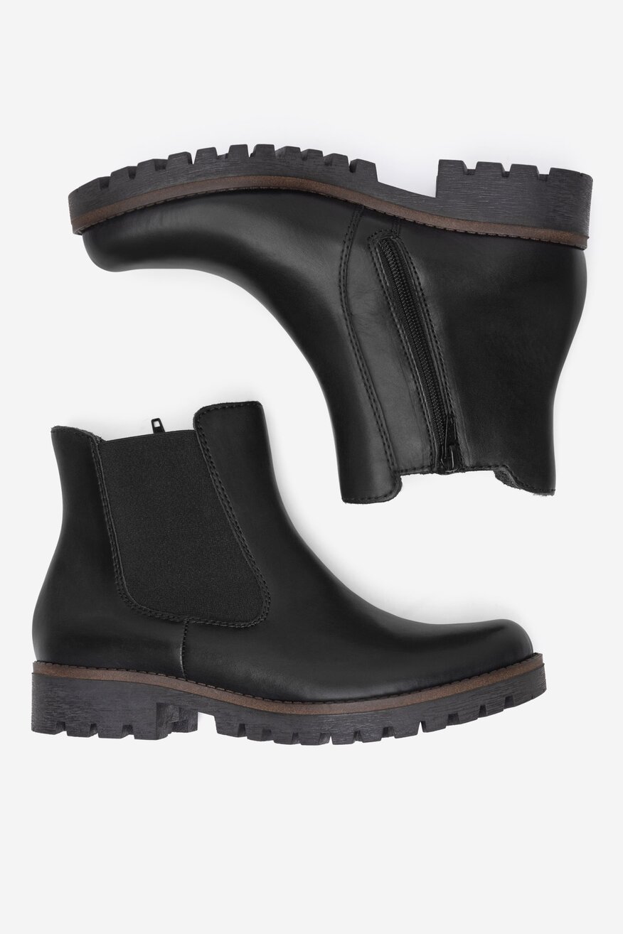 Sztyblety skórzane ocieplane