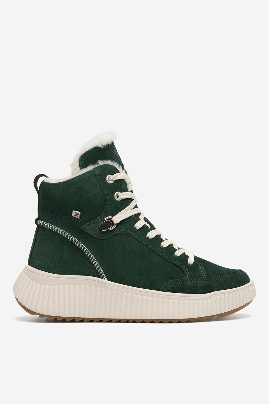 Trzewiki skórzane ocieplane