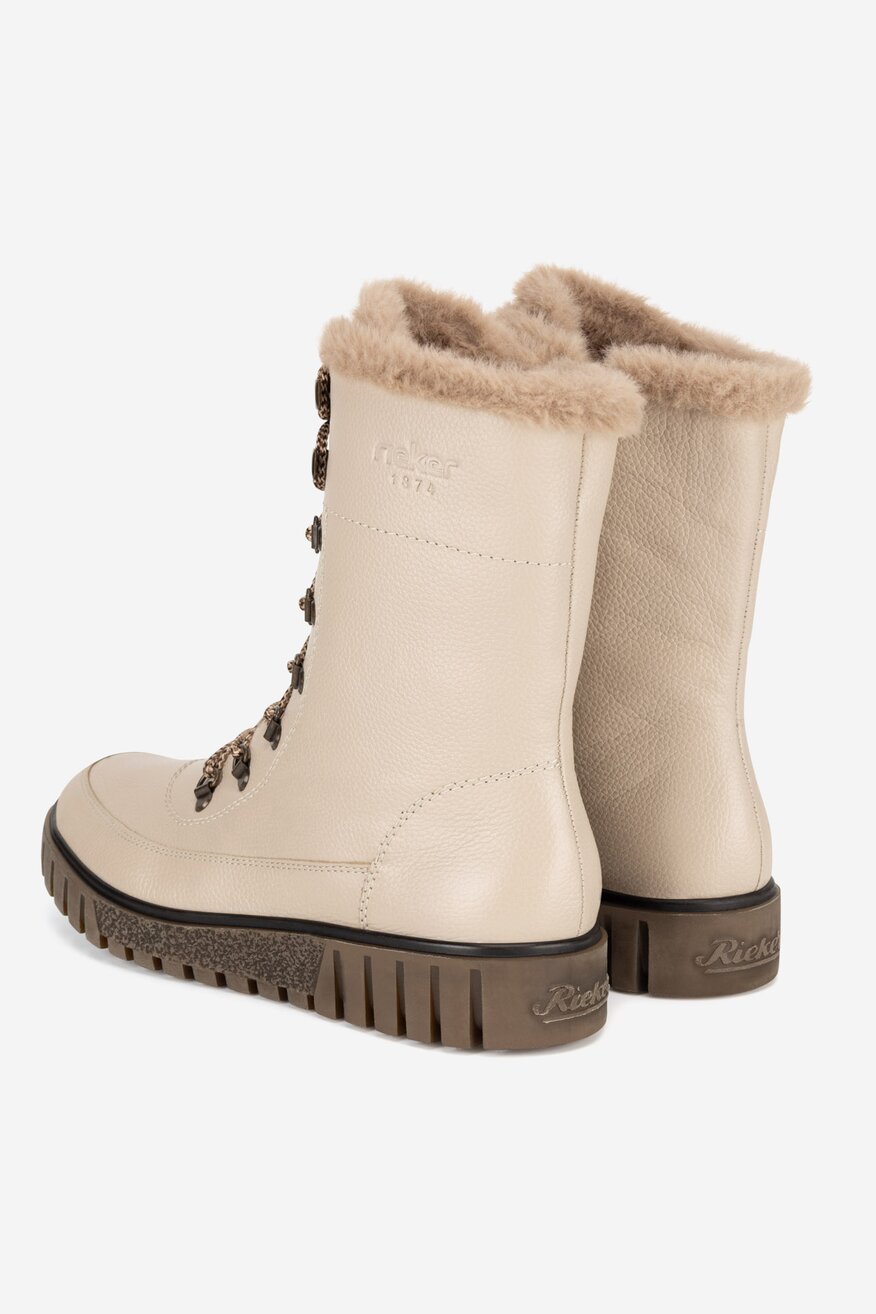 Trzewiki skórzane ocieplane