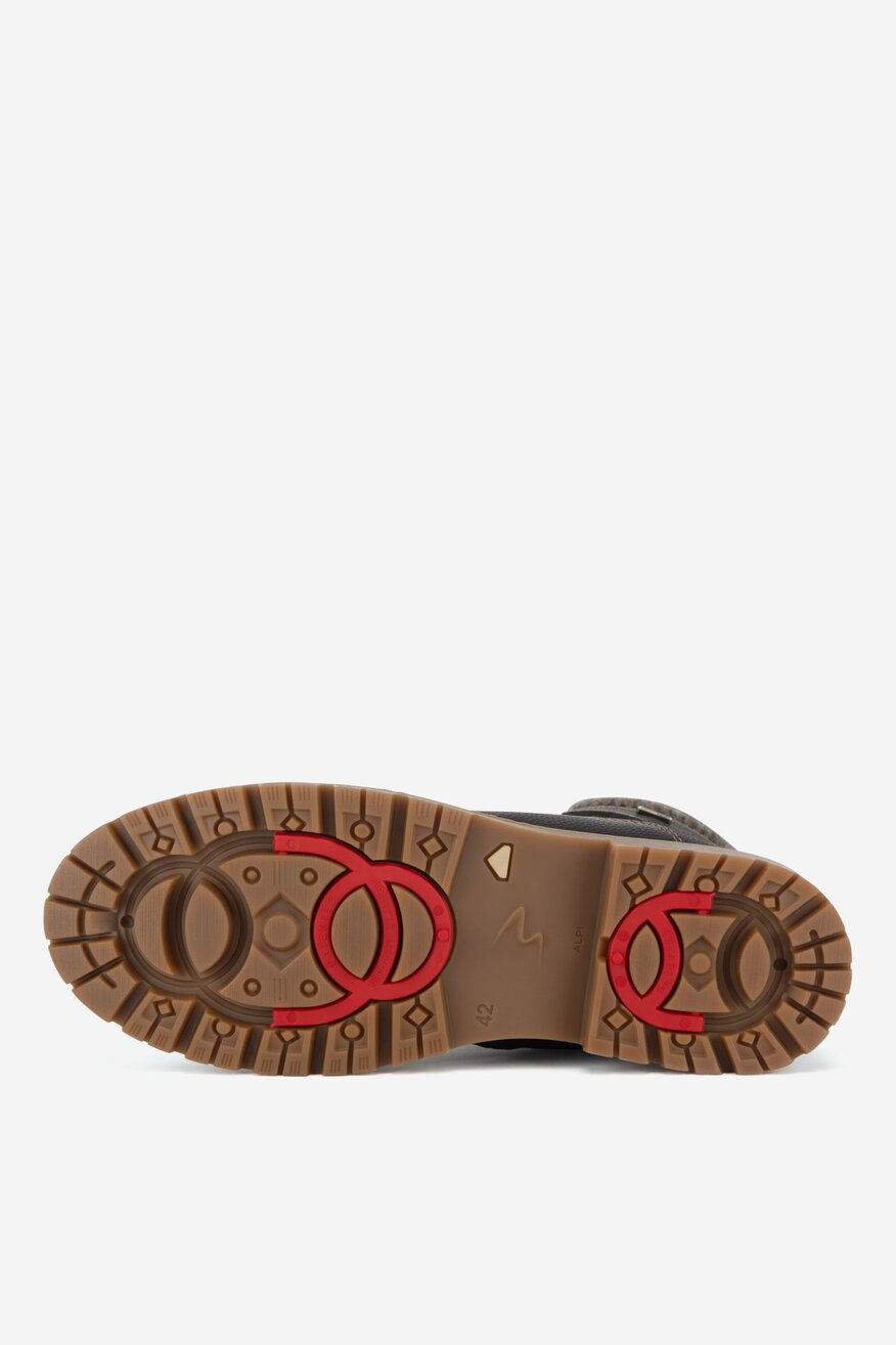 Trzewiki skórzane ocieplane