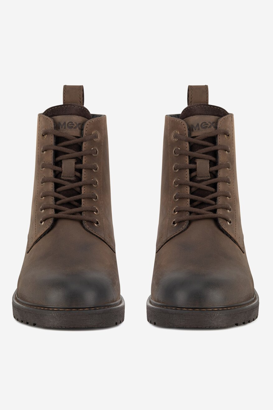 Trzewiki skórzane ocieplane