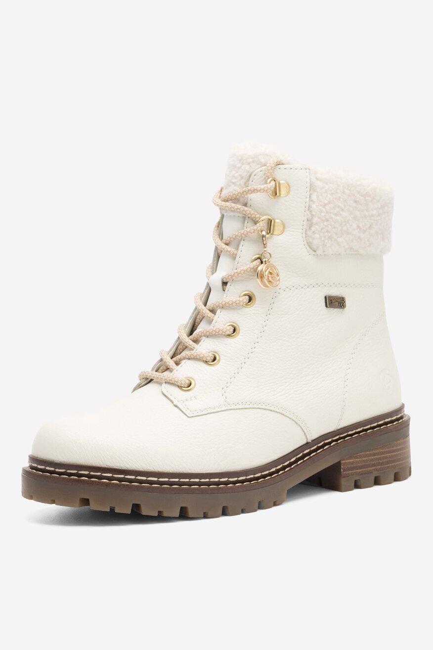 Trzewiki skórzane ocieplane