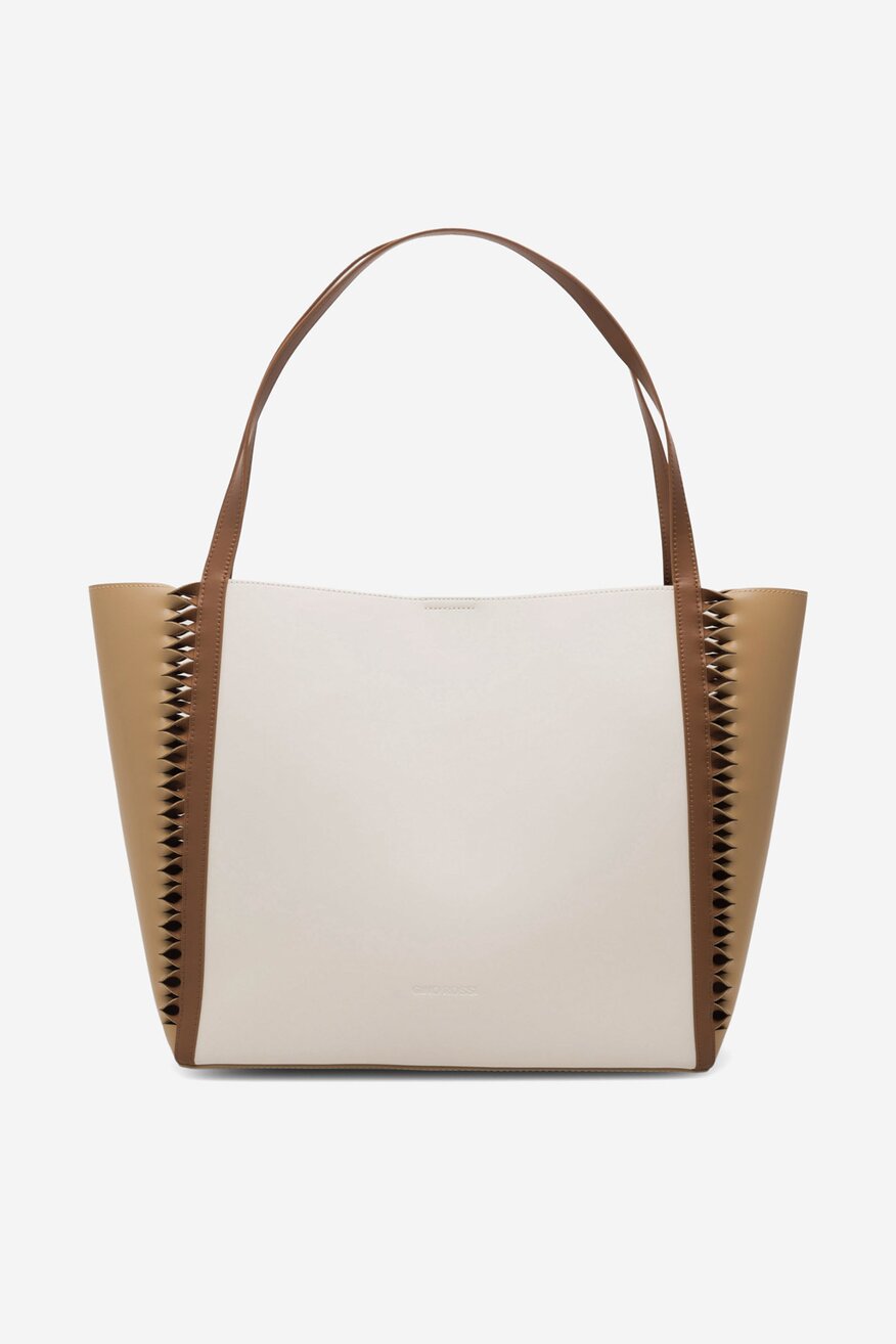 Torebka skórzana duża