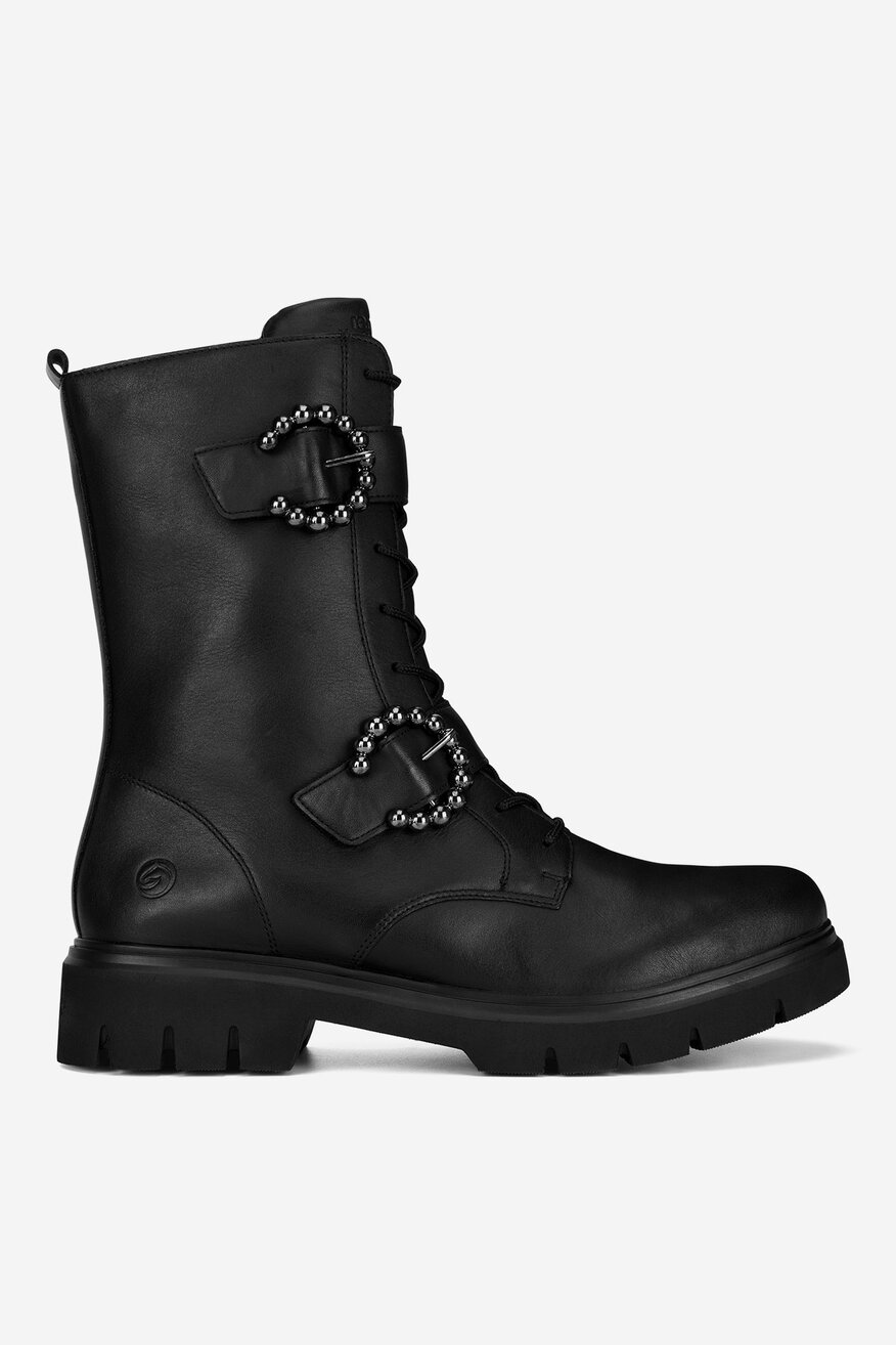 Trzewiki skórzane ocieplane