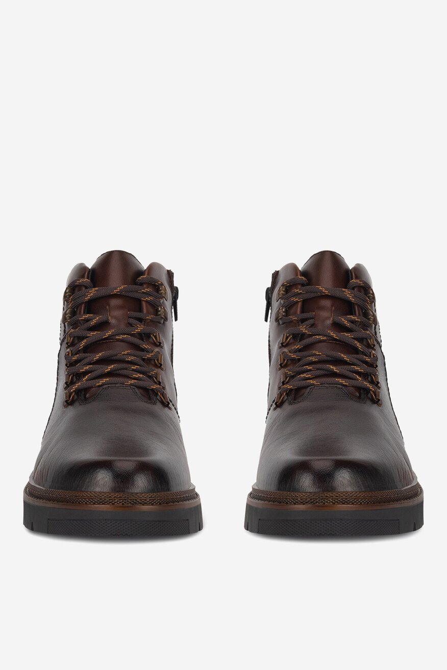 Trzewiki skórzane ocieplane