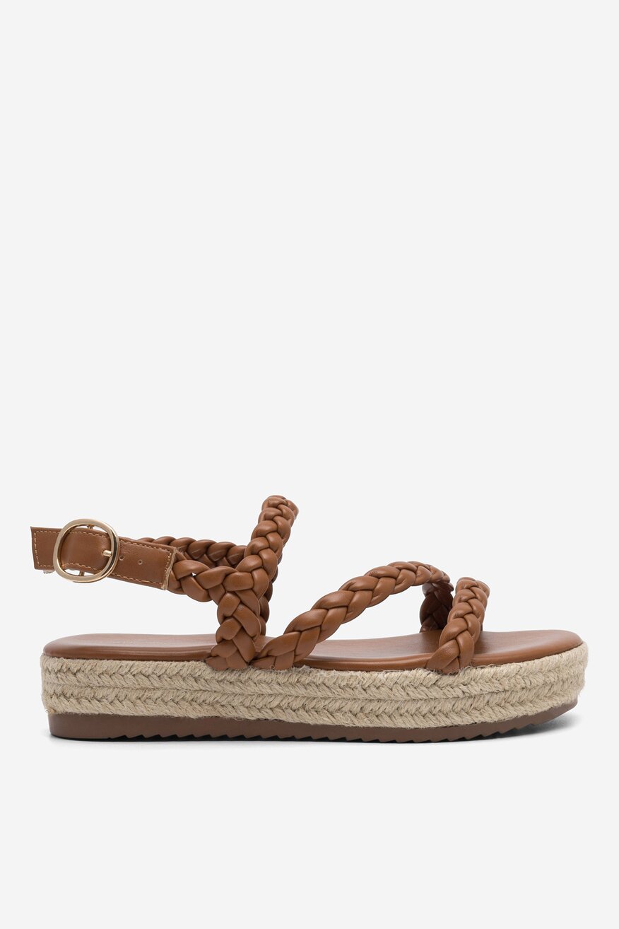 Sandały brązowe